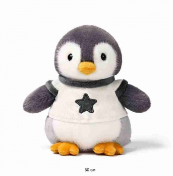 им Пингвин арт. YE241226-3 В кофте 60 см в пак.) им Пингвин арт. YE241226-3 В кофте 60 см в пак.)