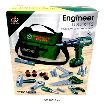 Набор инструментов арт. G237 С сумкой 27 дет. в кор._