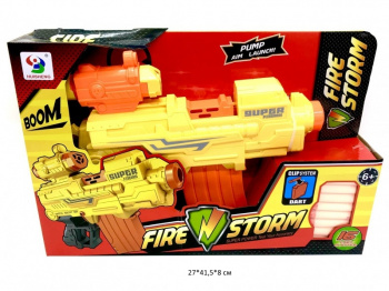 Оружие арт. 7023A Бластер с мягкими пулями в кор._ Оружие арт. 7023A Бластер с мягкими пулями в кор._