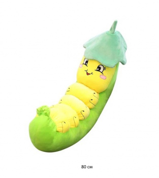 им Гусеница арт. 405-2-811 Желто-зеленая 80 см в пак.