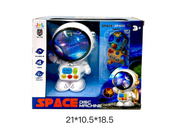 Космонавт арт. 1180 На батар. с дисками, свет, музыка в кор._ Космонавт арт. 1180 На батар. с дисками, свет, музыка в кор._