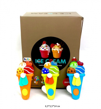 Вентилятор арт. H7-A2-805 Мороженое цвета микс (24 шт.) в кор._ Вентилятор арт. H7-A2-805 Мороженое цвета микс (24 шт.) в кор._