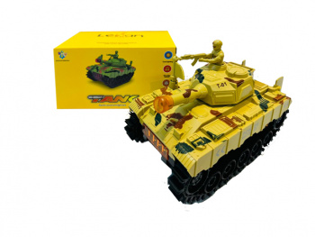 Танк арт. 9806C На батар. свет, звук в кор.• Танк арт. 9806C На батар. свет, звук в кор.•