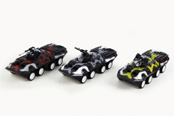 Машина инерц. арт. J1984 Военная техника в пак._/360 шт./