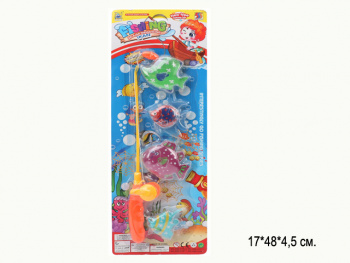 Рыбалка арт. 555-216A" Магнитная на листе 48*17*4,5 Рыбалка арт. 555-216A" Магнитная на листе 48*17*4,5