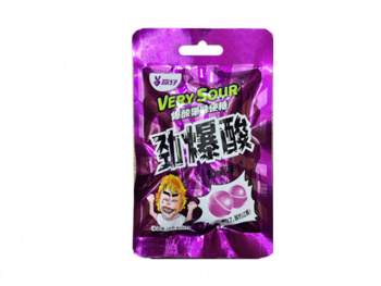 Конфета арт. 675856/674156 Суперкислая "Виноград" 26 г 20 шт. в кор.;/