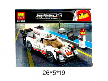 Конструктор арт. 10942-1 Автомобиль 169 дет. в кор._