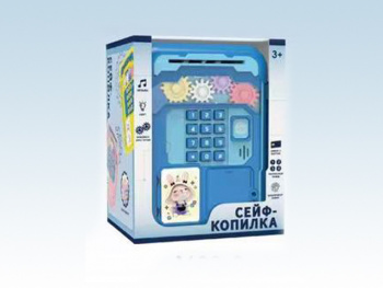 Сейф арт. 1638-3 Копилка Зайка шестеренки в кор.) Сейф арт. 1638-3 Копилка Зайка шестеренки в кор.)