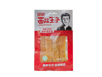 Соевое мясо арт. 823324-1 Пшеничные Острые говяжьи палочки 76 г 10 шт. красная упаковка*