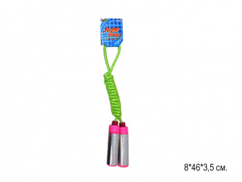 Скакалка арт. 888-H Ручки блестящие•/288шт./