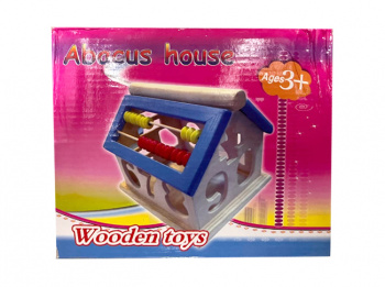 Деревянная игрушка арт. 93-80 Дом сортер в кор._