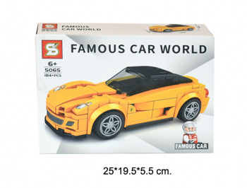 Конструктор арт. 5065 Автомобиль в кор.•