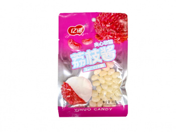 Конфета арт. 224738 Жевательные бобы "Личи" 35 г 20 шт. упаковка; Конфета арт. 224738 Жевательные бобы "Личи" 35 г 20 шт. упаковка;