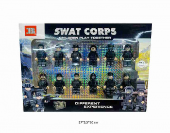 Фигурки арт. 33105 Корпус спецназа Набор 12 шт. в кор.• Фигурки арт. 33105 Корпус спецназа Набор 12 шт. в кор.•