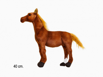 им Лошадь арт. 401040 Коричневая Стоит 40*45 см 1 шт. в пак. им Лошадь арт. 401040 Коричневая Стоит 40*45 см 1 шт. в пак.