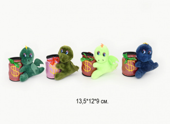 им Дракон арт. QH-37 С крыльями копилка муз. в пак.