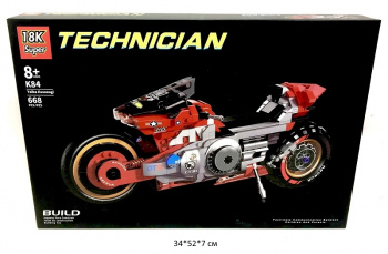 Конструктор арт. K84 Мотоцикл 668 дет. в кор._/24 шт./ Конструктор арт. K84 Мотоцикл 668 дет. в кор._/24 шт./