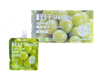 Напиток арт. 000895/000802 Сок "Зеленый виноград" 150 г пауч 10 шт. упаковка