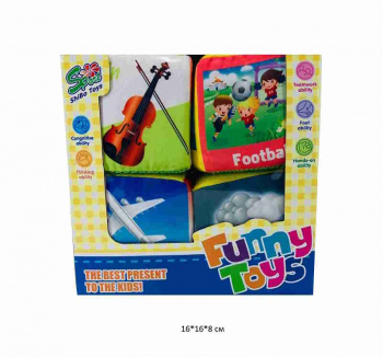 им Кубик арт. 2114B Обучающий Набор 4 шт. в кор.~ им Кубик арт. 2114B Обучающий Набор 4 шт. в кор.~