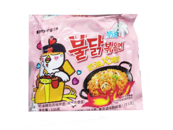 Лапша арт. 142190 Быстрого приготовления курица с кремовым соусом в пак. 5шт. упаковка*