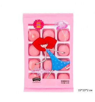 Моти арт. 670053 Набор клубника 12 шт. 180 г в пак., Моти арт. 670053 Набор клубника 12 шт. 180 г в пак.,