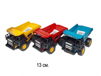 Машина инерц. арт. BHX870 Самосвал 13 см цвета микс (12 шт.) шоубокс= /216 шт./