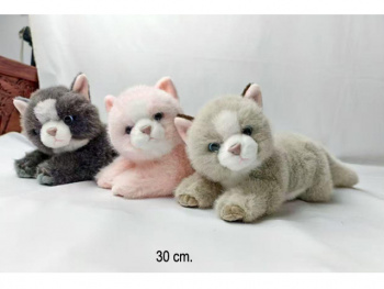 им Кот арт. 209031/BO-2-30 Лежит цвета микс 30 см в пак._ им Кот арт. 209031/BO-2-30 Лежит цвета микс 30 см в пак._