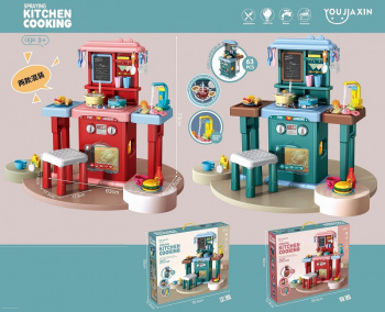 Набор мебели арт. 678-1A Кухня 63 предм. табурет, вода, пар в кор. 59*50*12,8