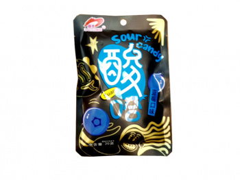 Конфета арт. 102002 Кислая "Черника" 20 г 20 шт. в кор.'#