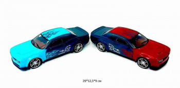 Машина арт. 95038 Двухцветная в ассортименте 29*12,5*9 в пак._/120 шт./