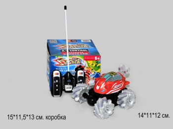 Машина на р/у арт. 999G-23AS Перевертыш в кор.+•_)/72 шт./ Машина на р/у арт. 999G-23AS Перевертыш в кор.+•_)/72 шт./
