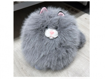 им Кот арт. 209116 Пушистик мохнатый серый 25 см в пак. им Кот арт. 209116 Пушистик мохнатый серый 25 см в пак.