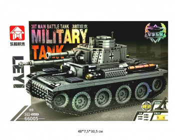 Конструктор арт. 66005 Танк 502 дет. в кор._