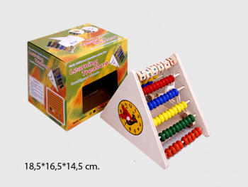 Деревянная игрушка арт. 93-70 Счеты логика в кор._/48шт./ Деревянная игрушка арт. 93-70 Счеты логика в кор._/48шт./
