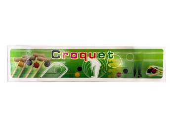 Деревянная игрушка арт. 93-100 Крокет в кор._ Деревянная игрушка арт. 93-100 Крокет в кор._