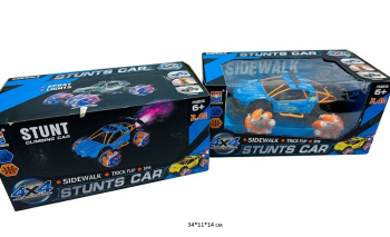 Машина на р/у арт. TJ017A Перевертыш свет, дым в кор.• Машина на р/у арт. TJ017A Перевертыш свет, дым в кор.•