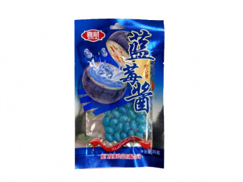 Конфета арт. 080170-6 Жевательные бобы "Черника" 35 г 20 шт. упаковка'#,