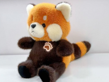 им Панда арт. 231335-209 Красная сидит 35 см пак.