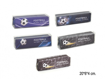 Пенал арт. 79033 Футбол 1 отделение в ассортименте Пенал арт. 79033 Футбол 1 отделение в ассортименте