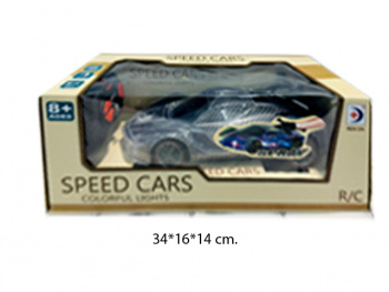 Машина на р/у арт. RD562A-5 Спорткар свет, пар в кор.•