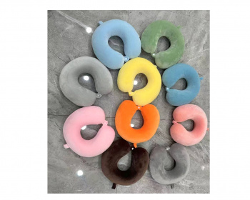 им Подушка арт. U0001 На шею круглая цвета микс в пак.) им Подушка арт. U0001 На шею круглая цвета микс в пак.)