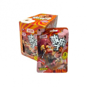 Конфета арт. 990221-2 Суперкислая "Персик" 22 г 20 шт. в кор., Конфета арт. 990221-2 Суперкислая "Персик" 22 г 20 шт. в кор.,