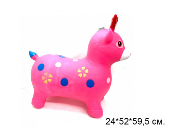 Мяч прыгун арт. GD007/25177-6 "Олень" в пак._/30 шт./