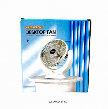 Вентилятор арт. BK-168 Настольный, регулируемый угол наклона в кор._