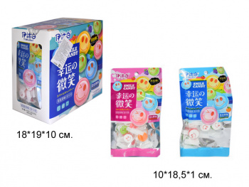 Конфета арт. 062264/062257 Карамель "Смайл" таблетка вкусы микс 22 г 20 шт. в кор.*'