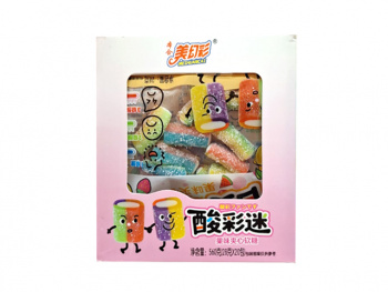 Мармелад арт. 121105/ Ассорти с фруктовой начинкой 28 г 20 шт. в кор.'