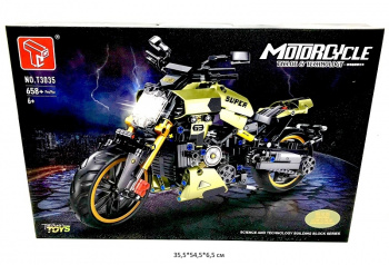 Конструктор арт. T3035 Мотоцикл 658 дет. в кор._ Конструктор арт. T3035 Мотоцикл 658 дет. в кор._