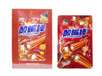 Конфета арт. 871677 "Кола" жевательная кислая 20 г в пак. 20 шт. в кор.*#