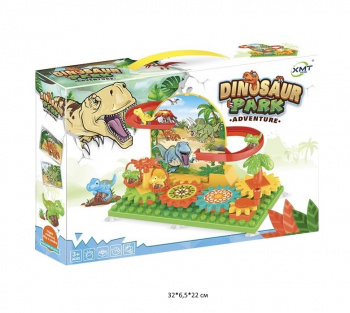 Конструктор арт. 88002 Парк динозавров шестеренки в кор.• Конструктор арт. 88002 Парк динозавров шестеренки в кор.•