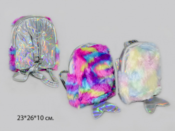 Рюкзак арт. MD-926 Меховой с хвостиком в пак._